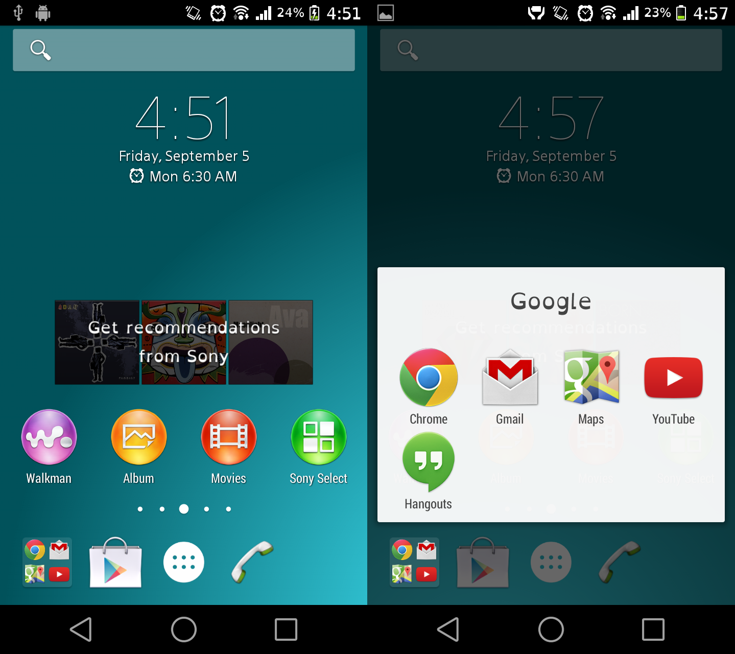 Sony Home Launcher Apk Android