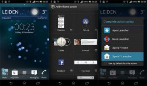 Sony Xperia Launcher For Android