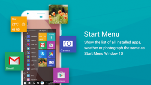 computer launcher start menu