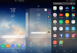 galaxy note 8 launcher